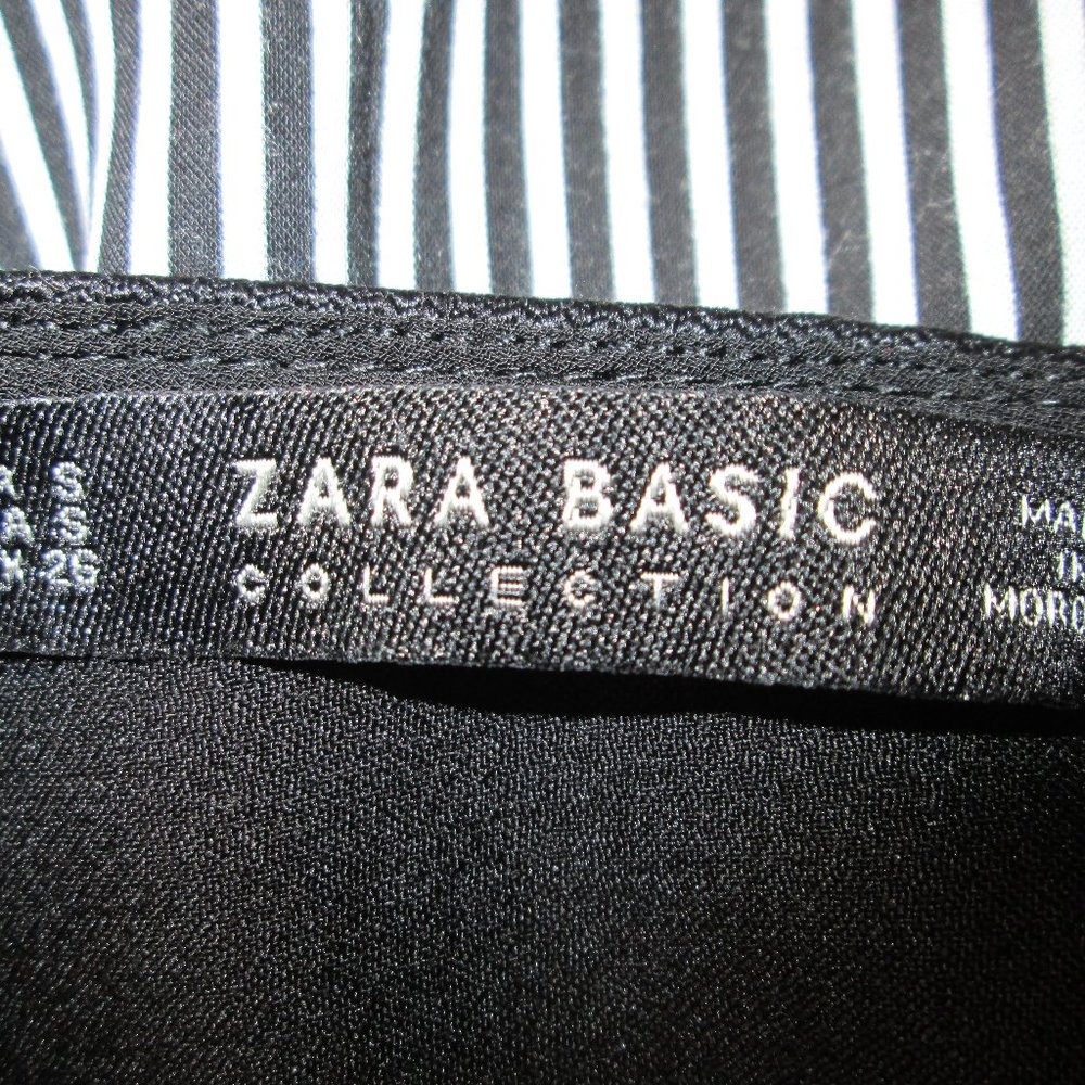 Zara Basic Collection Black Knit Tunic - image 7